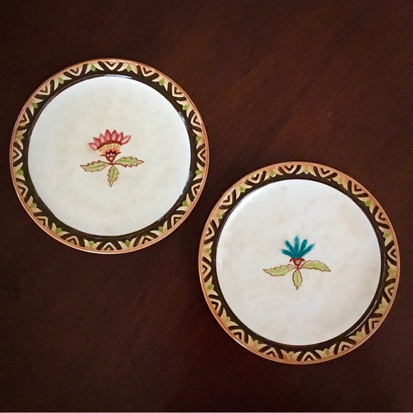 Fitz and Floyd Other - 2 New Fitz and Floyd ‘Global Market’ 6.5” Party Plates